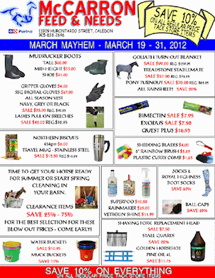 March Mayhem Sale